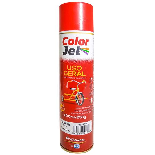 Color jet RENNER rojo 400 ml