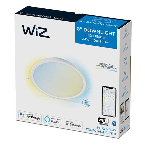 Plafón WIZ wifi/bluetooth blanco dinámico 24w