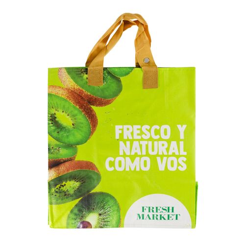 Bolsa reutilizable 35x22x38 cm Kiwi