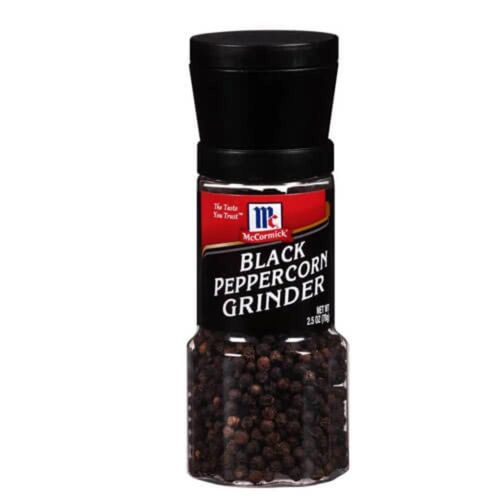 Pimienta negra con molinillo MCCORMICK 151 g