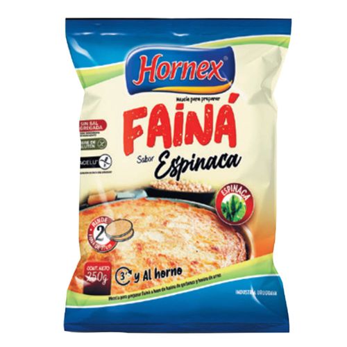 Faina de espinaca HORNEX 250 g