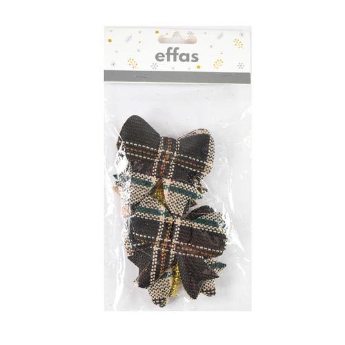 Moña navideña x 6 un.