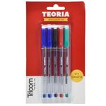 Boligrafo-TEORIA-mas-Tricom-5-unnidades-surtidos-0