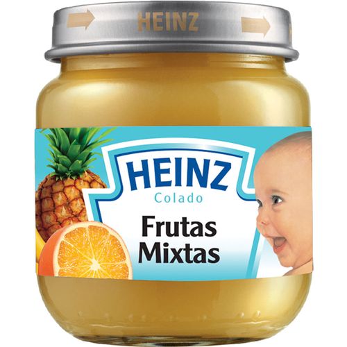 Alimento para bebé HEINZ colado de frutas mixta 113 g