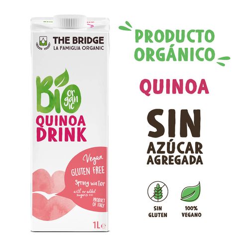 Bebida THE BRIDGE de Arroz y Quinoa Bio 1 L