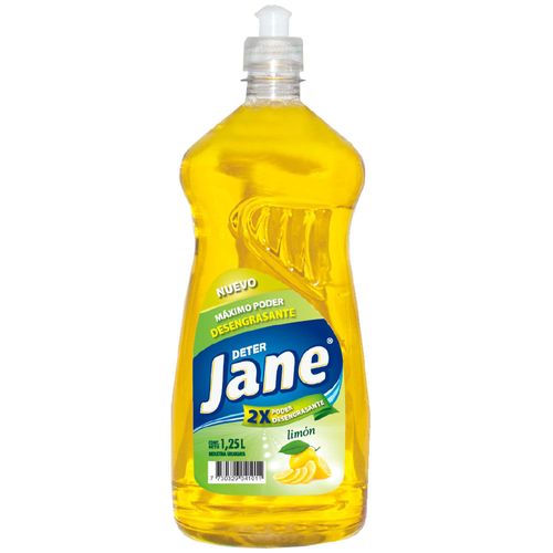 Detergente DETER JANE limón 1,25 L