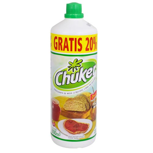 Edulcorante liquido CHUKER 600 ml