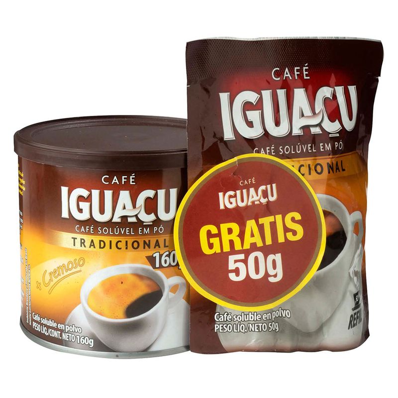 Pack-cafe-IGUACU-Lata-160-g---Recarga-50-g-0