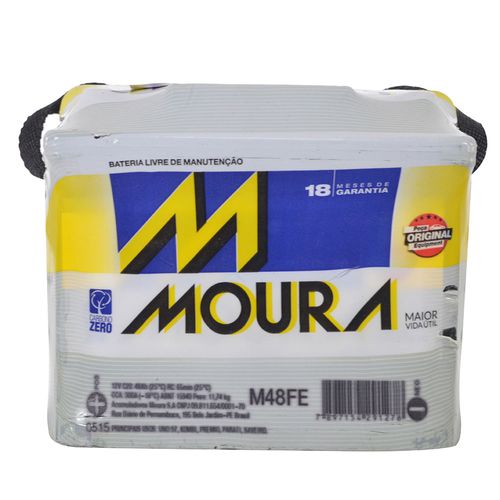 Batería MOURA 75 Amp izquierda mib48fe