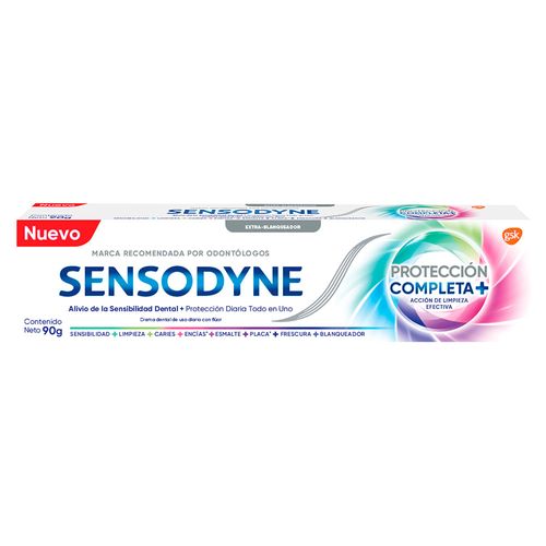 Crema Dental SENSODYNE protección completa 90 g