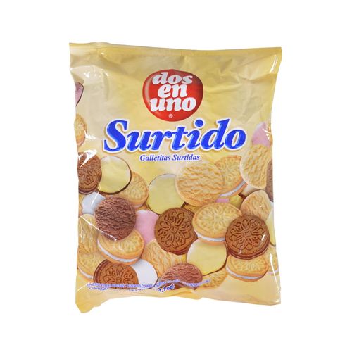 Galletitas surtidas DOS EN UNO 400 g