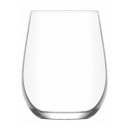 Copa de vino sin pie 475 ml en vidrio
