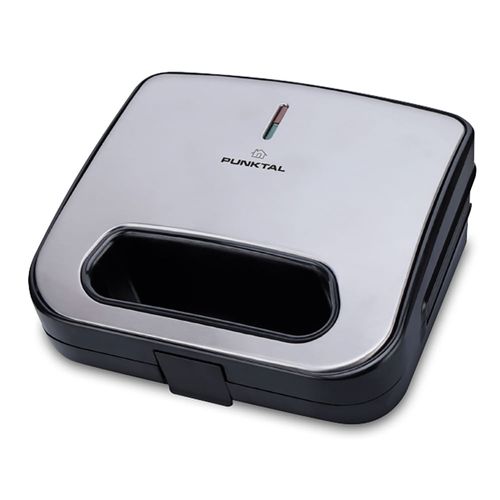 Sandwichera doble inoxidable PUNKTAL PK-92222LX 750W