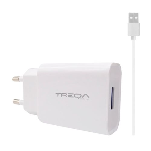 Cargador TREQA USB 3.0 a con Cable Lightning