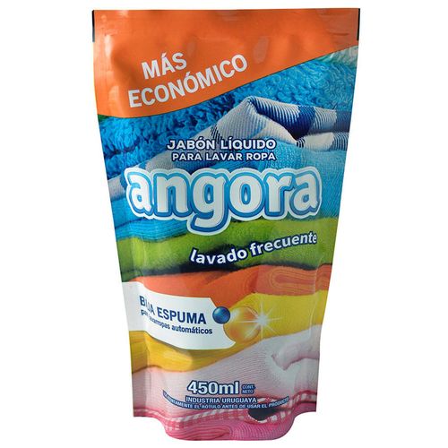 Detergente líquido para ropa ANGORA 450 cc