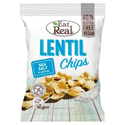 Snack EAT REAL lentil sea salt 113 g