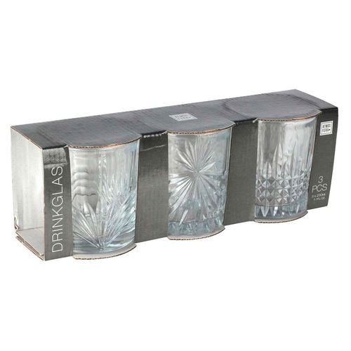 Set x 3 Vasos Vidrio 230 ml