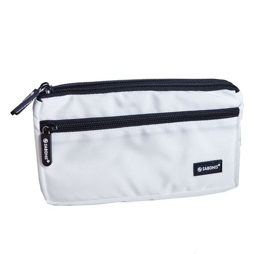 Cartuchera 3 cierres varios colores