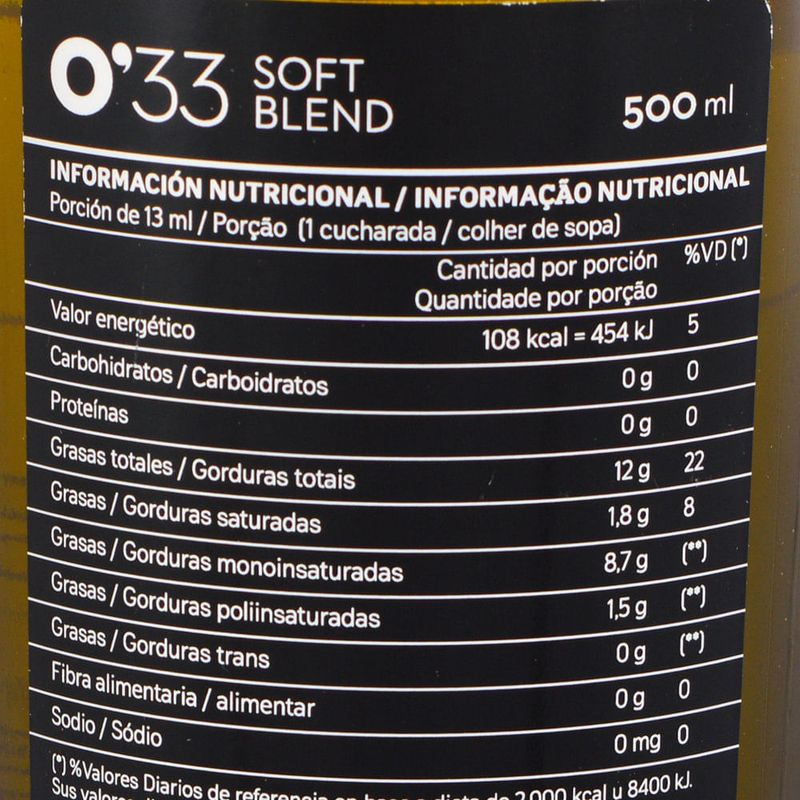 Aceite-oliva-O-33-extra-virgen-soft-blend-500-cc-1