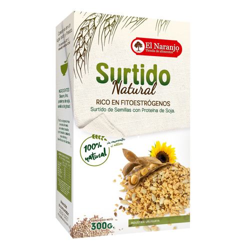 Surtido semillas EL NARANJO fitoestrogenos 300 g