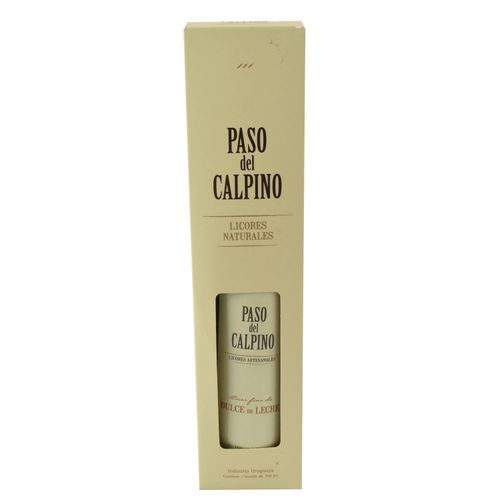 Licor PASO DEL CALPINO dulce de leche 750 cc