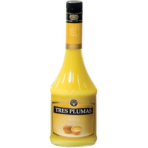 Licor TRES PLUMAS huevo