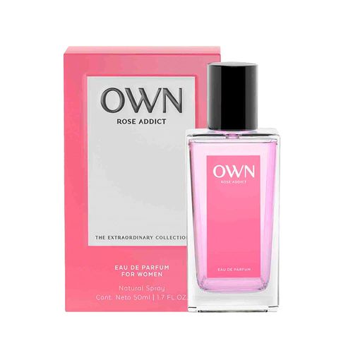 Eau de perfum OWN Rose Addict Nat 50 ml