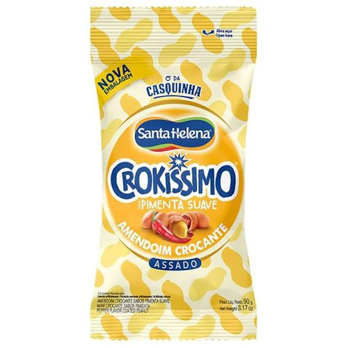 Maní Crokissimo pimienta suave SANTA HELENA 90 g