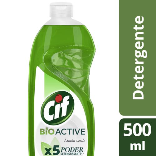 Detergente CIF lavavajilla Gel limón 500 ml