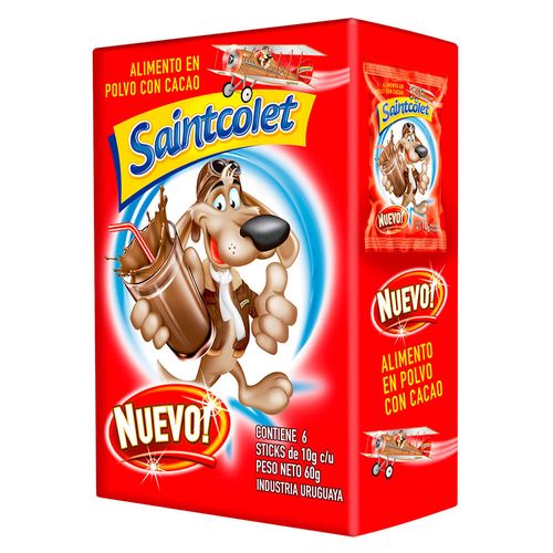 Achocolatado SAINT Solet x 6 sobres