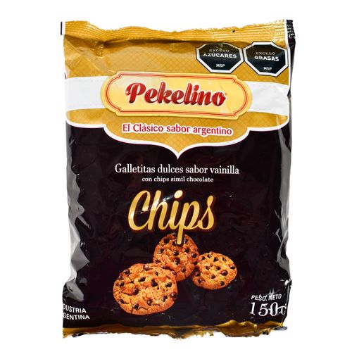 Galletitas con chips de chocolate PEKELINO 150 g