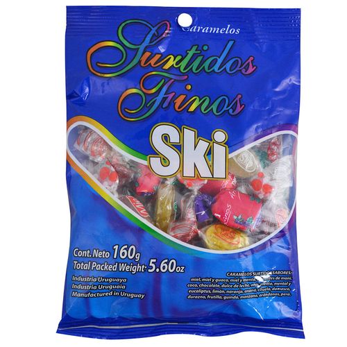 Caramelos surtidos SKI 160 g