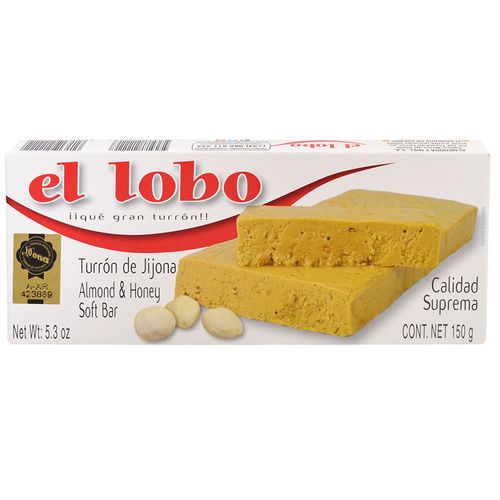 Turrón jijona EL LOBO 150 g