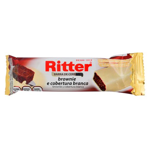 Barrita Cereal Ritter Brownie Chocolate Blanco 20 g