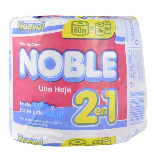 Papel higiénico NOBLE 1 unidad