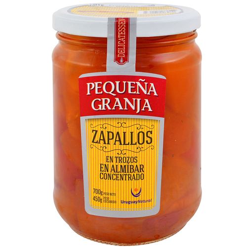 Zapallo en almíbar PEQUEÑA GRANJA 700g