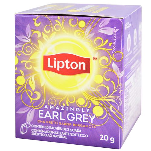 Te LIPTON amazingly earl grey 10 un.