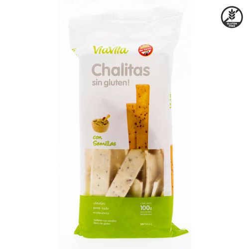 Galletas CHALITAS VIAVITA sin gluten semillas