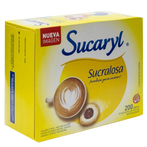 Edulcorante SUCARYL sucralosa 150 sb. + 50 sb. regalo