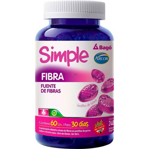 Suplemento SIMPLE fibra 60 un.