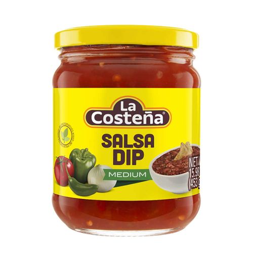 Salsa dip LA COSTEÑA medium 453 g