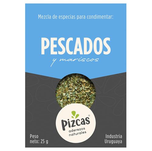 Aderezo para pescados PIZCAS 25 g