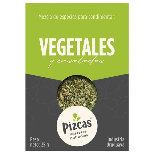 Aderezo para ensaladas PIZCAS 25 g