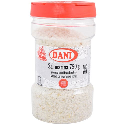 Sal marina con finas hierbas DANI 750 g