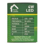 Lampara-led-HOME-LEADER-dicroica-4W-3200k-1