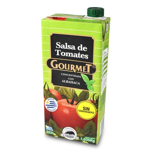 Salsa de tomate con albahaca GOURMET 1 kg
