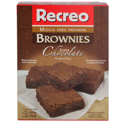 Mezcla para brownie Recreo 425 g