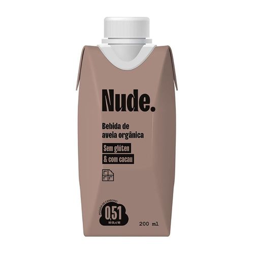 Bebida Avena NUDE Orgánica 200 ml