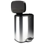 Papelera-con-pedal-12-L-rectangular-HOME-28x26xh38-cm-Acero-Inoxidable-2