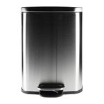 Papelera-con-pedal-12-L-rectangular-HOME-28x26xh38-cm-Acero-Inoxidable-1